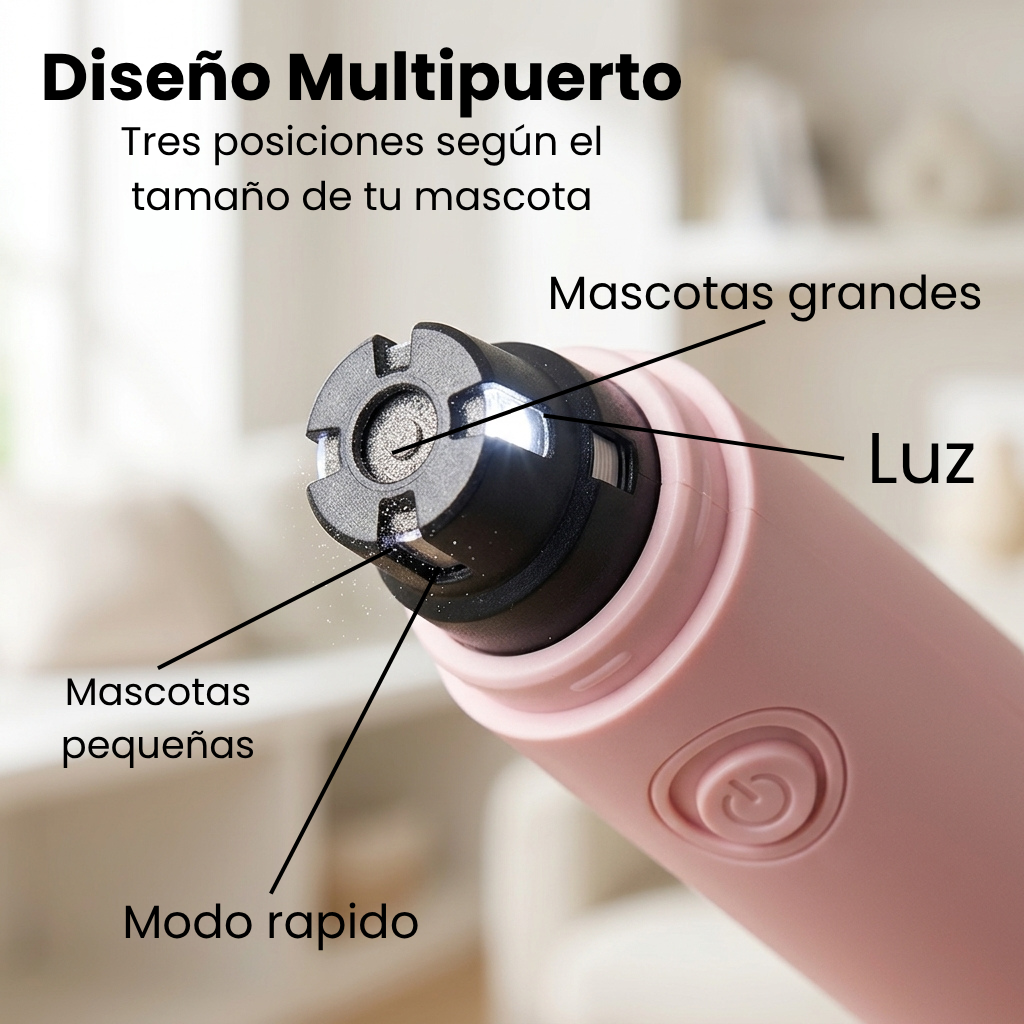 LimaPet Safe – Limador de Uñas LED