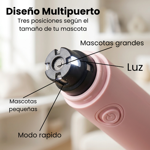 LimaPet Safe – Limador de Uñas LED